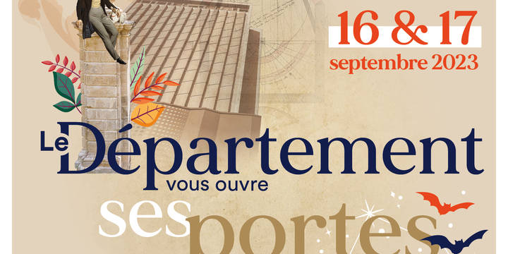 Voir le détail de l'actualité:Journées européennes du patrimoine les 16 et 17 septembre 2023 de 10h à 18h - entrée gratuite