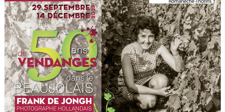 Voir le détail de l'actualité:Exposition "50 ans de vendanges dans le Beaujolais" du 29 septembre au 14 décembre 2023 - Musée ouvert de 14h à 18h